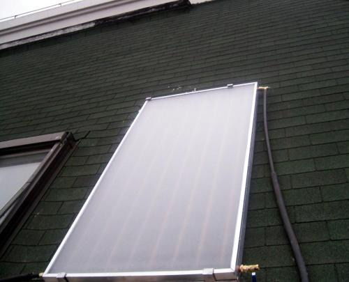 平板分体壁挂式分体太阳能热水器系统设备