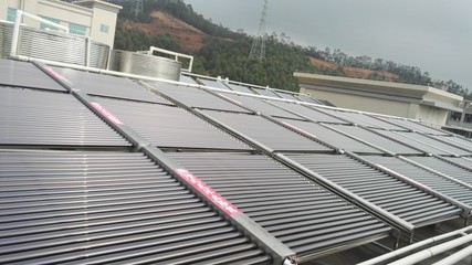 学校大型太阳能热水器施工工艺